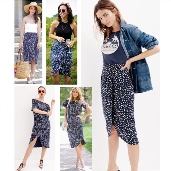 J Crew Tulip skirt in Ratti® Happy Cat print size2 - Picture 2 of 8